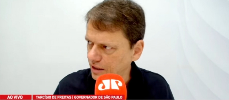 ‘Lula não tem mais o que oferecer’, afirma Tarcísio de Freitas